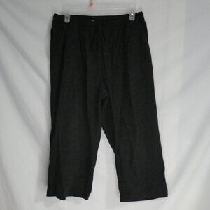 CATHY DANIELS | large | 100% Cotton | Black Bermuda - Long Shorts | Pockets